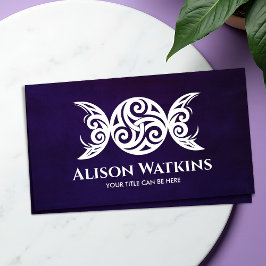 ホワイトトリスケレ – トリプルムーン 名刺