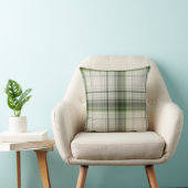 ホワイトトリリウムスグリーンとホワイトプライド クッション (椅子)