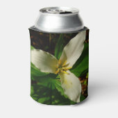ホワイトトリリウムフラワー春ワイルドフラワー 缶クーラー (缶裏面)