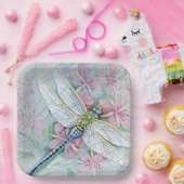 『ホワイトトンボ』 ペーパープレート (パーティー)