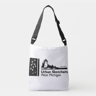 ホワイトトート クロスボディバッグ