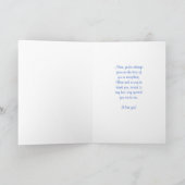 ホワイトドッグウッド母の日のカード カード (内部)