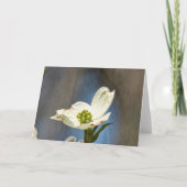 ホワイトドッグウッド開花 カード (正面)