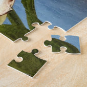 ホワイトドッグウッド開花 ジグソーパズル (側面)