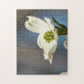 ホワイトドッグウッド開花 ジグソーパズル (縦)