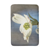 ホワイトドッグウッド開花 バスマット (正面縦)