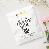 ホワイトドッグポーカスタムトありがとう フェイバーバッグ (封をした状態)