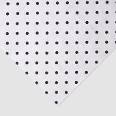 ホワイトドット付きティッシュペーパー 薄葉紙 (詳細)