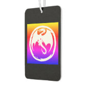 ホワイトドラゴンのネオンカーの空気清浄機 カーエアーフレッシュナー (左)