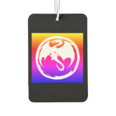 ホワイトドラゴンのネオンカーの空気清浄機 カーエアーフレッシュナー (裏面)