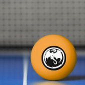 ホワイトドラゴンイエローグロー1つ星ピンポンボール 卓球ボール (ネット)