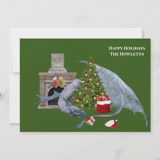 ホワイトドラゴンクリスマスツリー シーズンカード (正面)