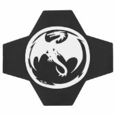 ホワイトドラゴンサッカーボール サッカーボール (フラット)