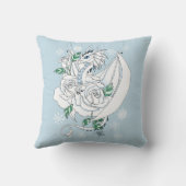 ホワイトドラゴンバラスノーブラウン クッション (裏面)