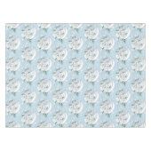 ホワイトドラゴンバラスノーブラウン テーブルクロス (正面(横))