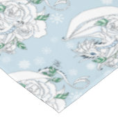 ホワイトドラゴンバラスノーブラウン テーブルクロス (アングル)