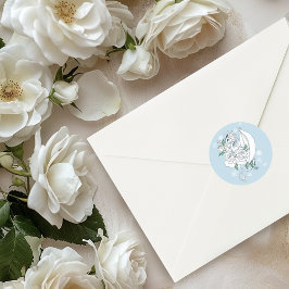 ホワイトドラゴンバラスノーブラウン ラウンドシール