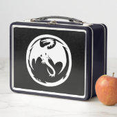 ホワイトドラゴンブラック弁当箱 メタルランチボックス (インサイチュ)