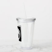 ホワイトドラゴンホワイトア澄んクリルタンブラー アクリルタンブラー (左)