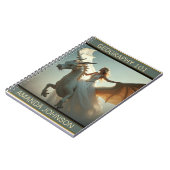 ホワイトドラゴンライダーノート ノートブック (左側)