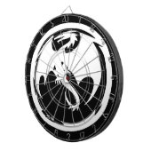 ホワイトドラゴン金ゴールドダーツボード ダーツボード (正面右)