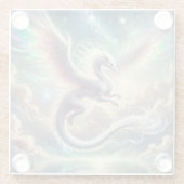 ホワイトドラゴン ガラスコースター (裏面)