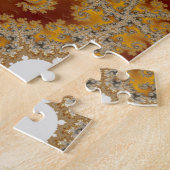 ホワイトドラゴン – フラクタルアート ジグソーパズル (側面)