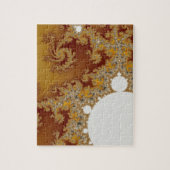 ホワイトドラゴン – フラクタルアート ジグソーパズル (縦)