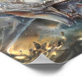 ホワイトドラゴン ポスター (角)