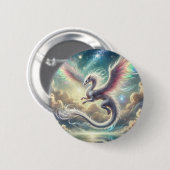 ホワイトドラゴン 缶バッジ (正面&裏面)