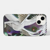ホワイトドラゴン iPhoneケース (裏面横)