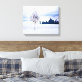 ホワイトドリーム – ファインアートフォトグラフィー キャンバスプリント (インサイチュ (寝室))