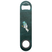 ホワイトドレスアップ幽霊ナイトスカイハットスカル杖 スピード栓抜き (裏面)