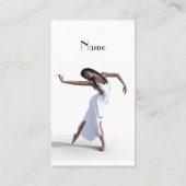 ホワイトドレスダンサーサンダー_コーブ    名刺 (裏面)