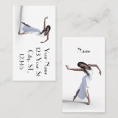 ホワイトドレスダンサーサンダー_コーブ    名刺 (正面/裏面)