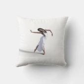 ホワイトドレスダンサーThunder_Cove クッション (裏面)