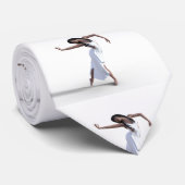 ホワイトドレスダンサーThunder_Cove ネクタイ (ロール)