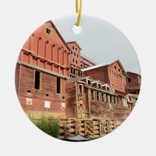 ホワイトドーバーマンオーナメント セラミックオーナメント (正面)