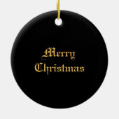 ホワイトドーブセラミックオーナメント セラミックオーナメント (裏面)