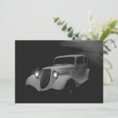 ホワイトナイト改造誕生日 招待状 (スタンド正面)