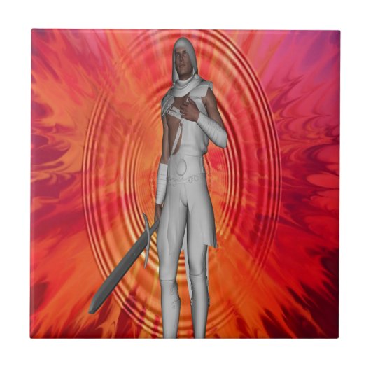 ホワイトナイト タイル (正面)