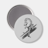 ホワイトナイト マグネット (正面/裏面)