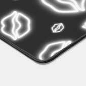 ホワイトネオンキス デスクマット (コーナー)