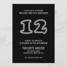 ホワイトネオンサイン第12トレンディー誕生パーティー