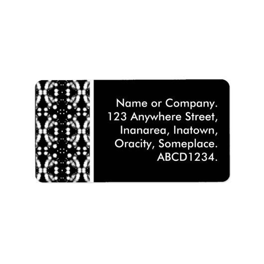 ホワイトネオン ラベル (正面)