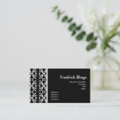 ホワイトネオン 名刺 (スタンド正面)