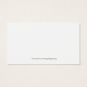 ホワイトネストメッセージカード (裏面)