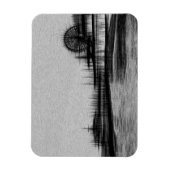 ホワイトノイズサンタモニカピア マグネット (縦)