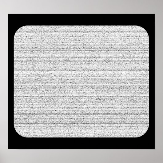 ホワイトノイズ。白黒雪粒。 ポスター (正面)