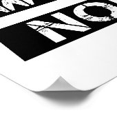 ホワイトノイズMX5 Miata ポスター (角)